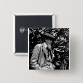 Leslie Stephen, 1900 Vierkante Button 5,1 Cm (Voorkant /achterkant)