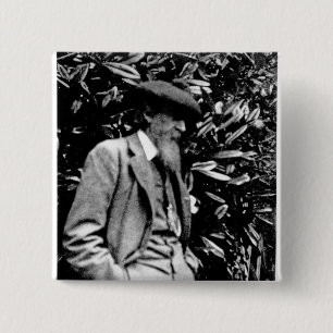 Leslie Stephen, 1900 Vierkante Button 5,1 Cm