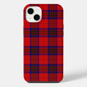 Leslie tartan red blue paars plaid