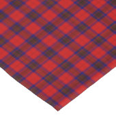 Leslie tartan red blue paars plaid tafelkleed (Gekanteld)