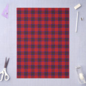 Leslie tartan red blue paars plaid tissuepapier (Craft)