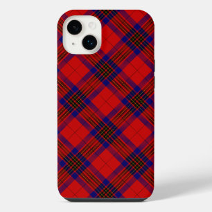 Leslie tartan rood blauw paars geruit