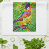 Leslie's Bird Theedoek (Gevouwen)