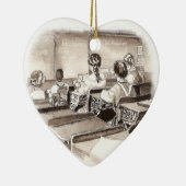  leslokaal kunstleraar keramisch ornament (Rechts)