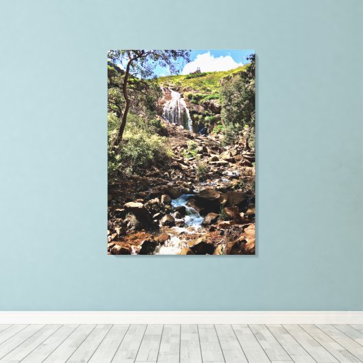 Lesmurdie Herfsten Canvas Afdruk (Insitu (Houten vloer))