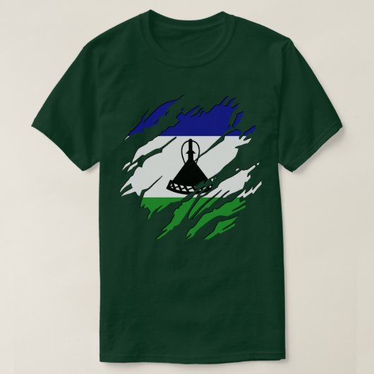 Lesotho Altijd T-shirt (Design voorkant)