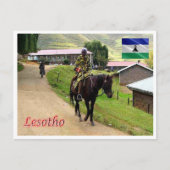 Lesotho - Basotho - Briefkaart (Voorkant)
