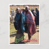 Lesotho - Basotho-vrouwen - Briefkaart (Voorkant)