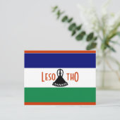 Lesotho briefkaart (Staand voorkant)