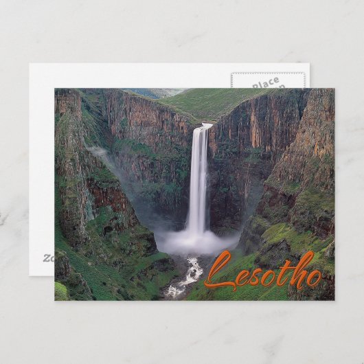 Lesotho Briefkaart (Voorkant / Achterkant)