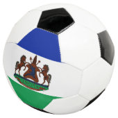 lesotho embleem voetbal (Drie kwart)