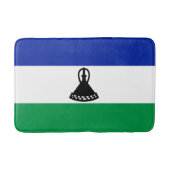 Lesotho Flag Badmat (Voorkant)