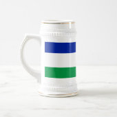 Lesotho Flag Bierpul (Links)