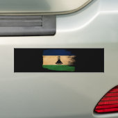 Lesotho Flag Bumpersticker (Op auto)