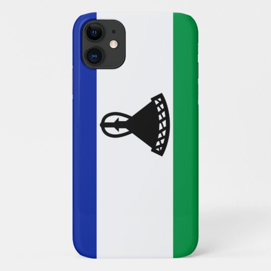 Lesotho Flag Case-Mate iPhone Case (Achterkant)