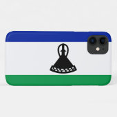 Lesotho Flag Case-Mate iPhone Case (Achterkant (horizontaal))
