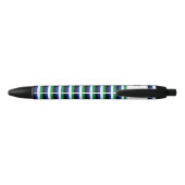 Lesotho Flag Cute Patriotic Zwarte Inkt Pen (Achterkant)