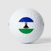 Lesotho Flag Golfballen (Voorkant)