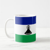 Lesotho Flag Keramische Mok (Links)