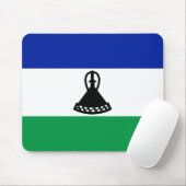 Lesotho Flag Muismat (Met muis)
