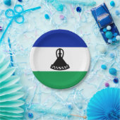 Lesotho Flag Papieren Bordje (Feest)
