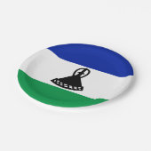 Lesotho Flag Papieren Bordje (Gekanteld)
