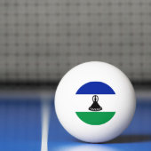 Lesotho Flag Pingpongbal (Net)