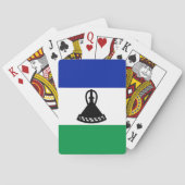 Lesotho Flag Pokerkaarten (Achterkant)