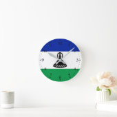 Lesotho Flag Ronde Klok (Huis)