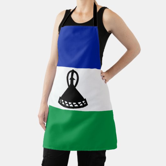 Lesotho Flag Schort (Insitu)