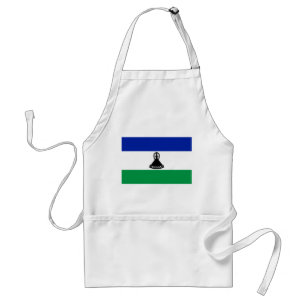 Lesotho Flag Standaard Schort