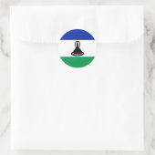 Lesotho Flag Sticker (Tas)