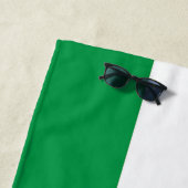 Lesotho Flag Strandlaken (In situ)