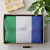 Lesotho Flag Tissuepapier (Geschenk)
