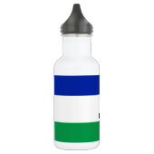 Lesotho Flag Waterfles (Links)
