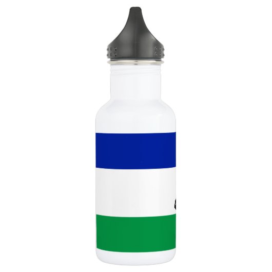 Lesotho Flag Waterfles (Links)