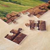 Lesotho Illustratie Reis Kunst Vintage Legpuzzel (Zijkant)