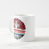 Lesotho Lesothisch Schweizer Schweiz Baum Wurzel Koffiemok (Voorkant links)