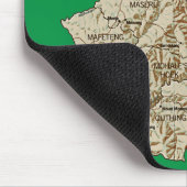 Lesotho Map Mousepad Muismat (Hoek)