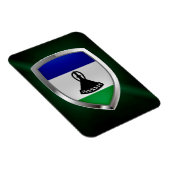 Lesotho Metallic Emblem Magneet (Rechterzijde)