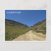 lesotho sani pass briefkaart (Voorkant)