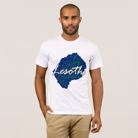 Lesotho T-Shirt (Voorkant volledig)