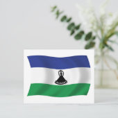 Lesotho Vlag Ansichtkaart Briefkaart (Staand voorkant)