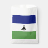 Lesotho vlag bedankzakje (Voorkant)