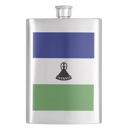Lesotho vlag flacon (Voorkant)