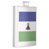 Lesotho vlag flacon (Rechts)