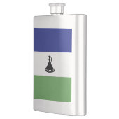 Lesotho vlag flacon (Links)