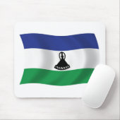Lesotho Vlag Muismat (Met muis)