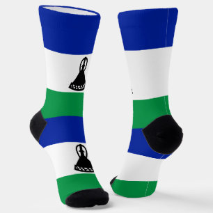 Lesotho-vlag Sokken