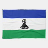 Lesotho-vlag Theedoek (Horizontaal)